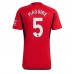 Manchester United Harry Maguire #5 Voetbalkleding Thuisshirt 2023-24 Korte Mouwen